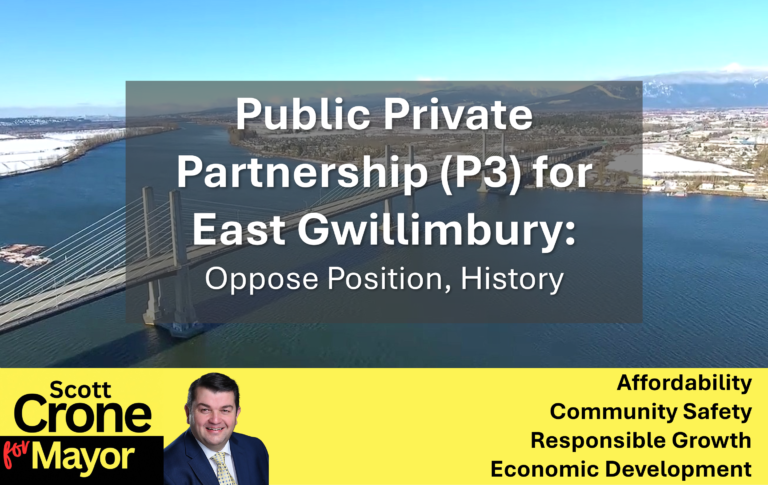Public Private Partnership (P3) for East Gwillimbury